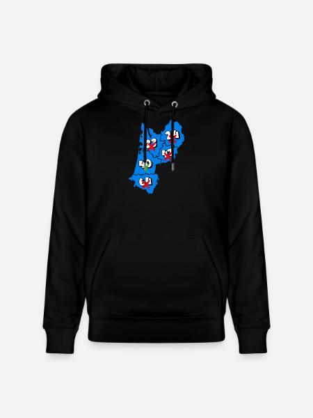 Aquitaine Region - Stanley/Stella CRUISER Unisex Organic Hoodie - black