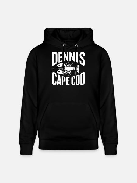 Dennis Cape Cod Lobster - Stanley/Stella CRUISER Unisex Organic Hoodie - black