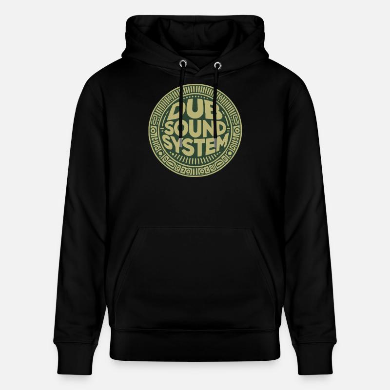 dub sound system - Sweat à capuche bio CRUISER Stanley/Stella Unisexe - noir