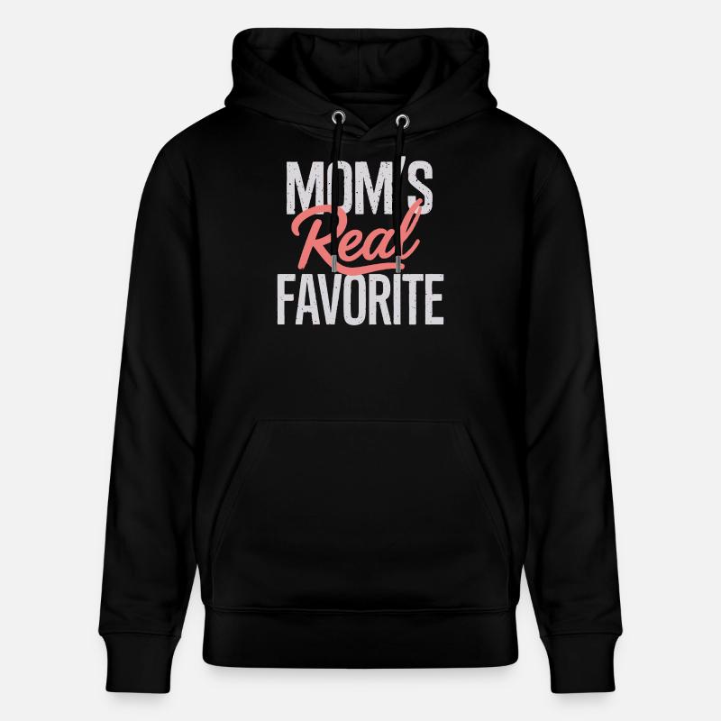 Le vrai préféré de maman - Sweat à capuche bio CRUISER Stanley/Stella Unisexe - noir