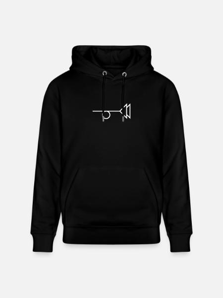 Trystero - Stanley/Stella CRUISER Unisex Organic Hoodie - black