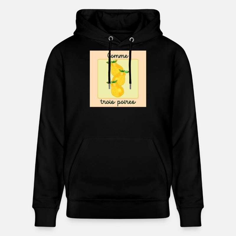 Haut comme trois poires - Sweat à capuche bio CRUISER Stanley/Stella Unisexe - noir