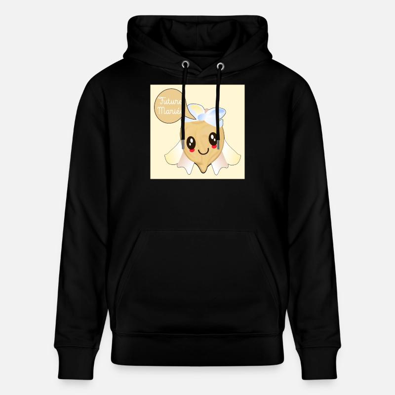 Future Mariée Pois Chiches - Sweat à capuche bio CRUISER Stanley/Stella Unisexe - noir