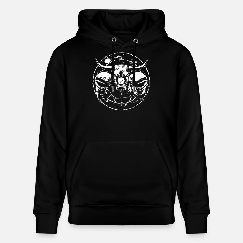 Bull Bull Boxer Boxe MMA - Sweat à capuche bio CRUISER Stanley/Stella Unisexe - noir