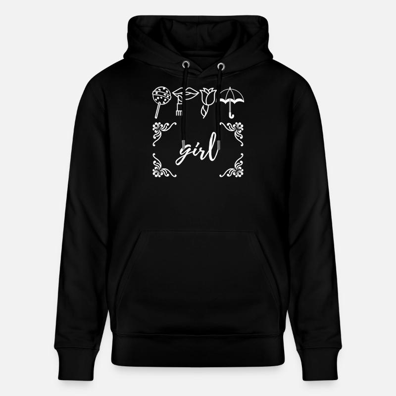fille - Sweat à capuche bio CRUISER Stanley/Stella Unisexe - noir