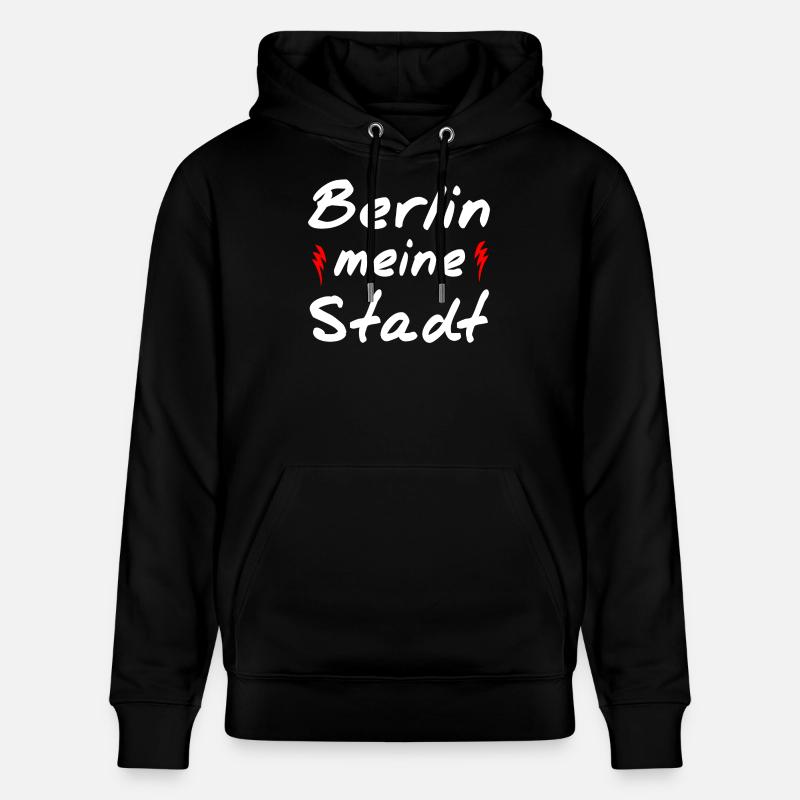 Berlin - Sweat à capuche bio CRUISER Stanley/Stella Unisexe - noir