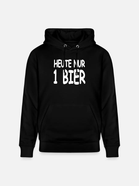 Bier - Stanley/Stella Unisex Bio-Hoodie CRUISER - Schwarz