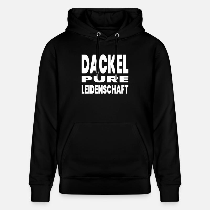 Dackel - Stanley/Stella Unisex Bio-Hoodie CRUISER - Schwarz