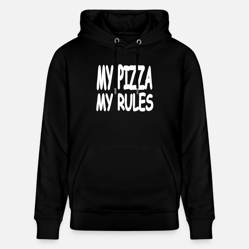 Pizza - Sweat à capuche bio CRUISER Stanley/Stella Unisexe - noir