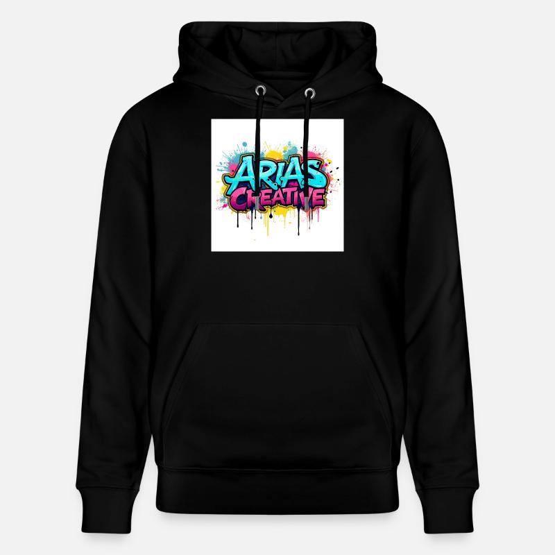 Aris Creative Graffiti Logo - Sweat à capuche bio CRUISER Stanley/Stella Unisexe - noir