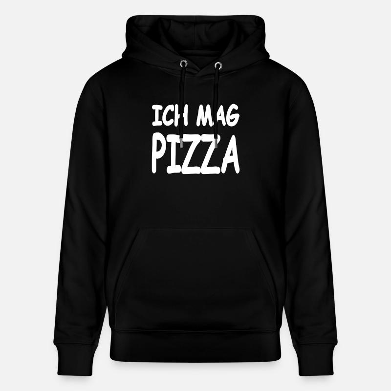 Pizza - Sweat à capuche bio CRUISER Stanley/Stella Unisexe - noir