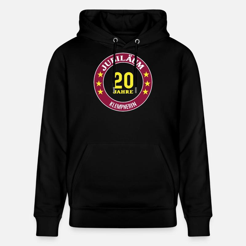Plombier 20 ans 20e anniversaire - Sweat à capuche bio CRUISER Stanley/Stella Unisexe - noir