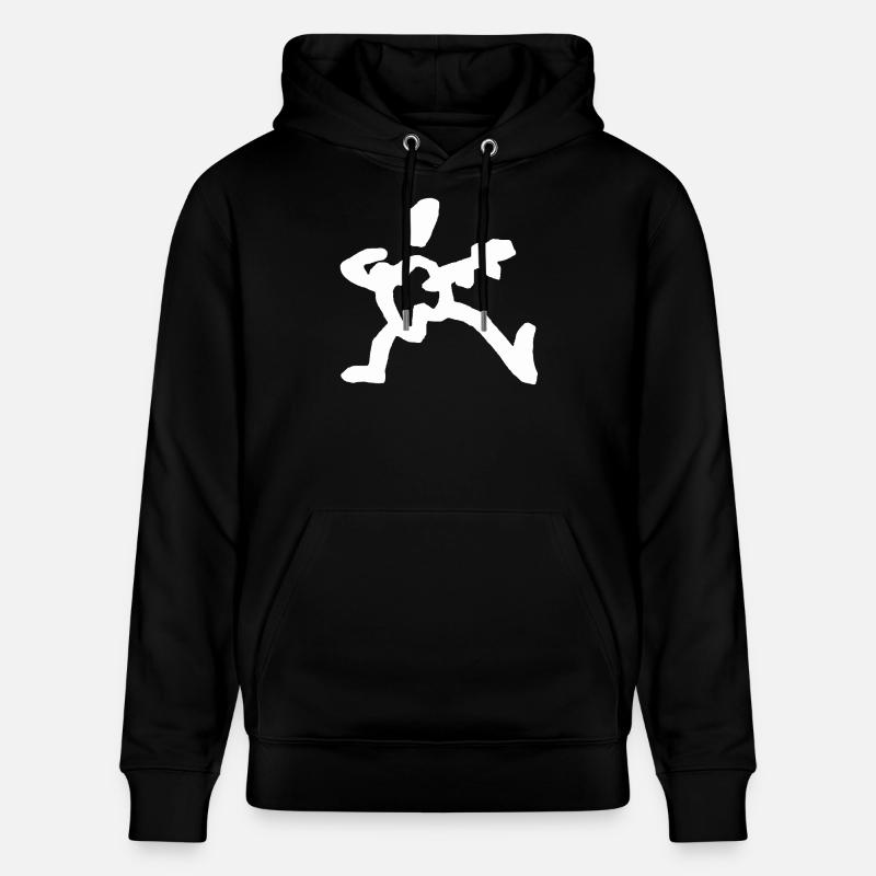 Braconnier-blanc - Sweat à capuche bio CRUISER Stanley/Stella Unisexe - noir