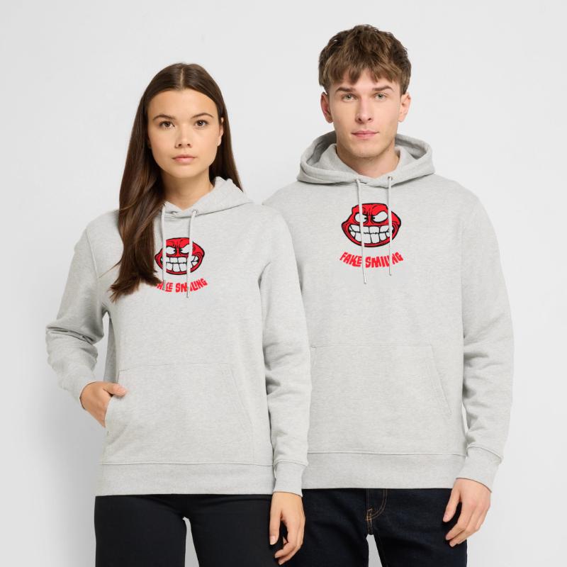 If It Involves Fake Smiling I'm Not Going Spruch Stanley/Stella Unisex Bio-Hoodie CRUISER 