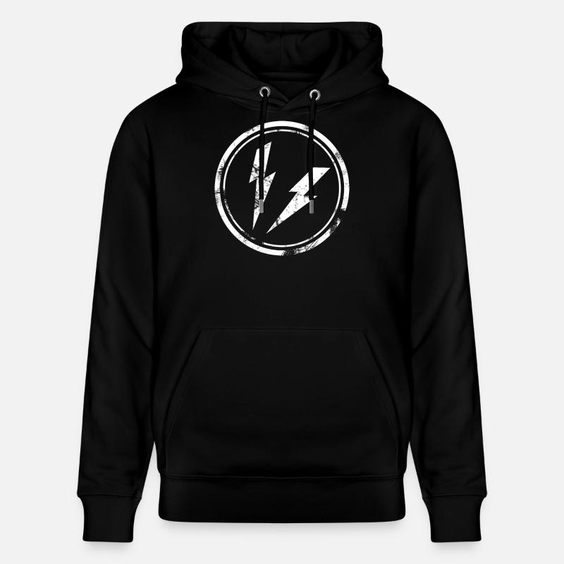 Flash - Sweat à capuche bio CRUISER Stanley/Stella Unisexe - noir