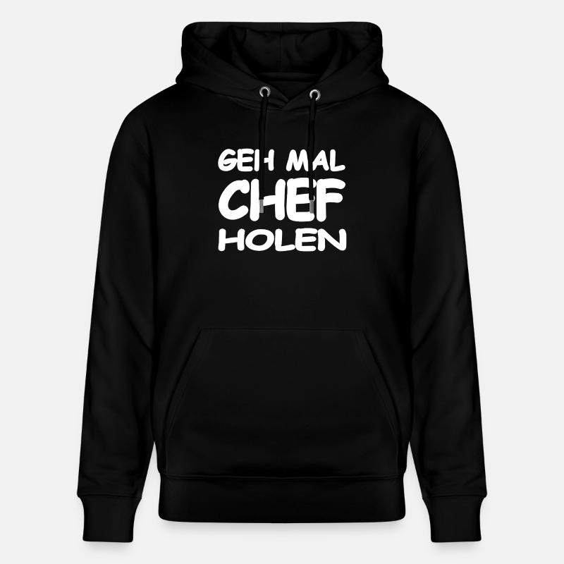Chef - Stanley/Stella Unisex Bio-Hoodie CRUISER  - Schwarz