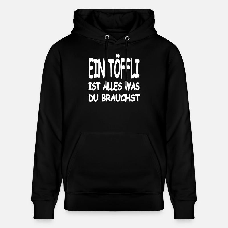 Mobylette - Sweat à capuche bio CRUISER Stanley/Stella Unisexe - noir