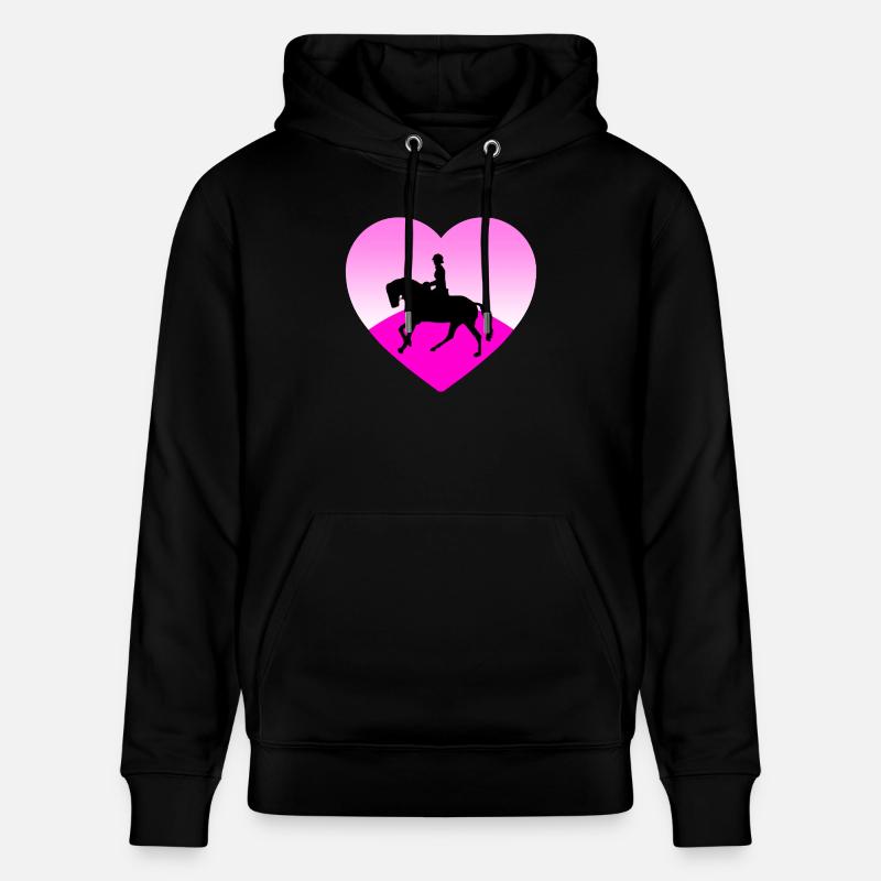 Chevaux - Sweat à capuche bio CRUISER Stanley/Stella Unisexe - noir