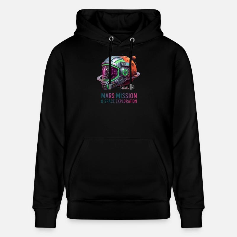 Mars Mission - Sweat à capuche bio CRUISER Stanley/Stella Unisexe - noir