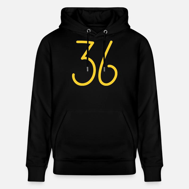 36 - Sweat à capuche bio CRUISER Stanley/Stella Unisexe - noir