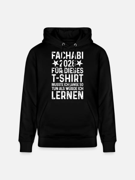 Fachabi 2026 - Stanley/Stella CRUISER Unisex Organic Hoodie - black