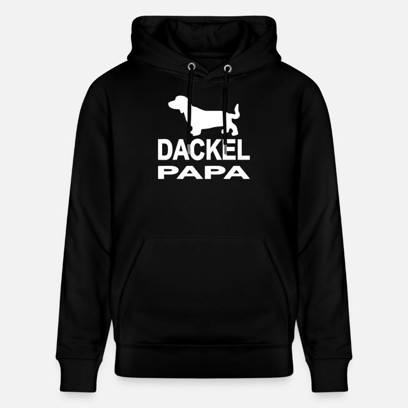 Teckel - Sweat à capuche bio CRUISER Stanley/Stella Unisexe - noir