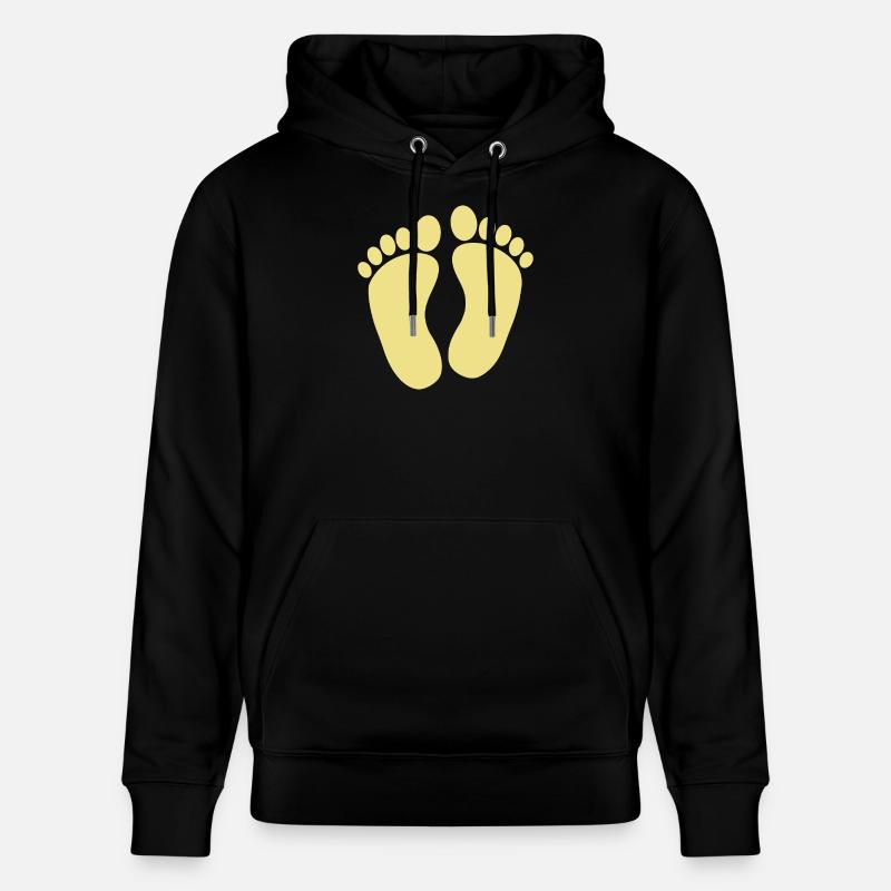 Pieds de bébé - Sweat à capuche bio CRUISER Stanley/Stella Unisexe - noir