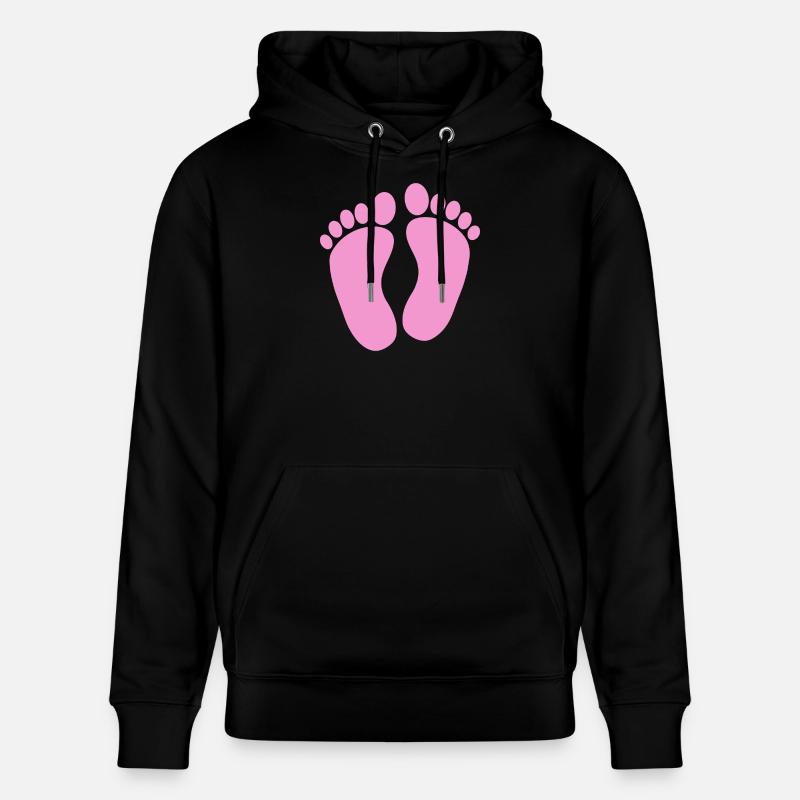 Pieds de bébé - Sweat à capuche bio CRUISER Stanley/Stella Unisexe - noir