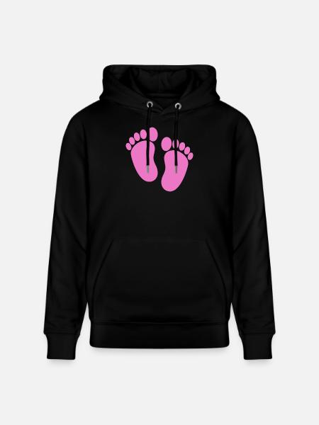 Pieds de bébé - Sweat à capuche bio CRUISER Stanley/Stella Unisexe - noir