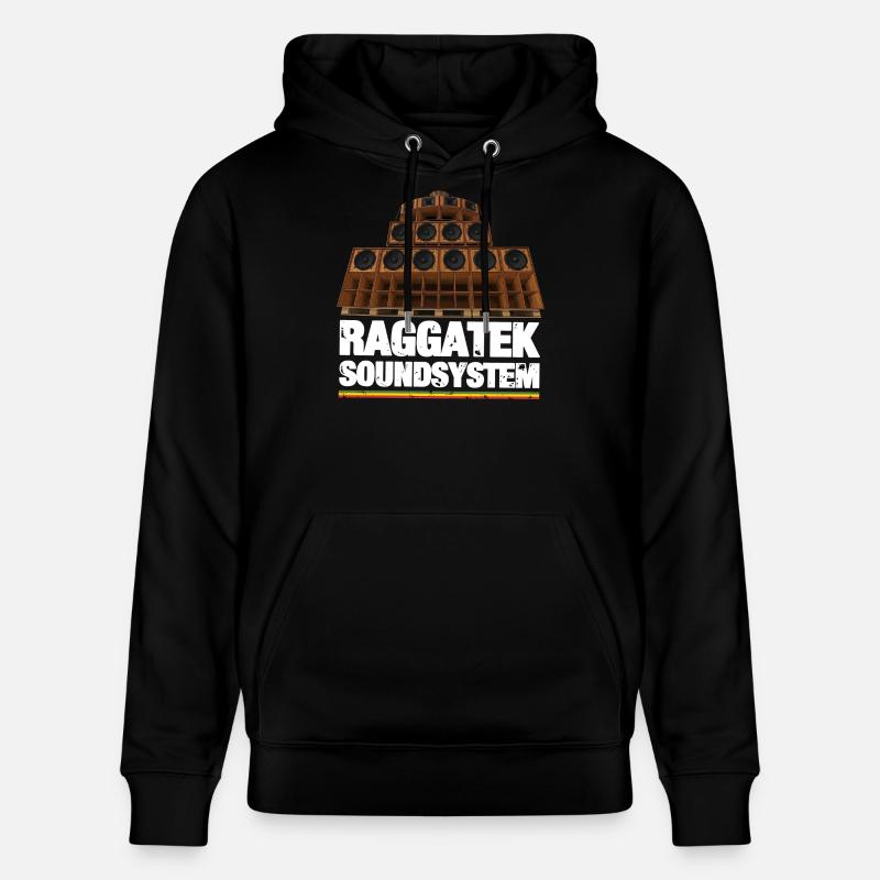 Raggatek - Sweat à capuche bio CRUISER Stanley/Stella Unisexe - noir