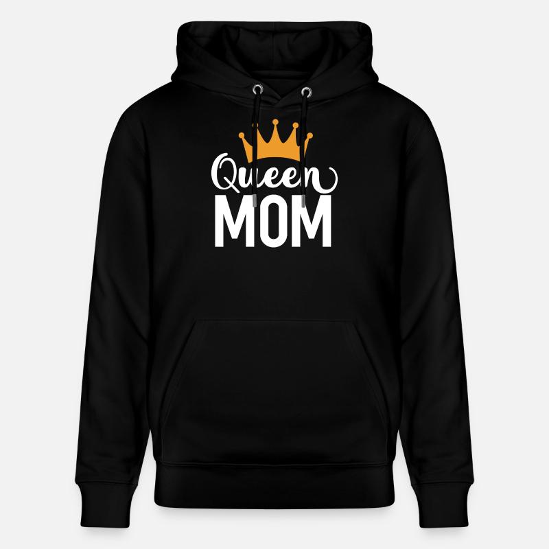 Die Mutter der Königin - Stanley/Stella Unisex Bio-Hoodie CRUISER  - Schwarz