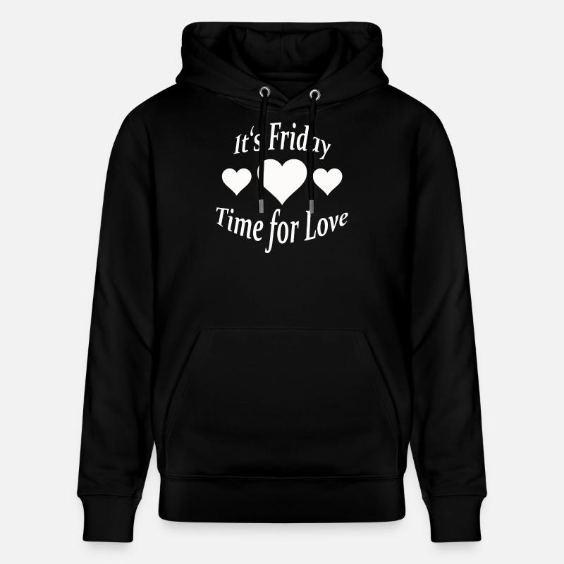 IT'S FRIDAY - Stanley/Stella Unisex Bio-Hoodie CRUISER  - Schwarz
