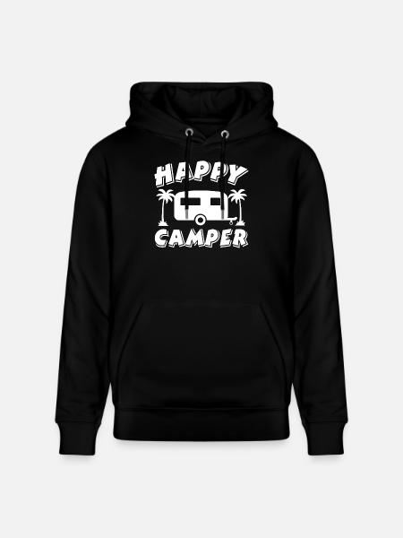 Camping - Stanley/Stella Unisex Bio-Hoodie CRUISER - Schwarz