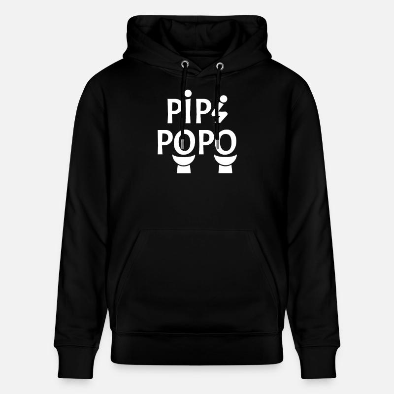 POPO ! - Sweat à capuche bio CRUISER Stanley/Stella Unisexe - noir
