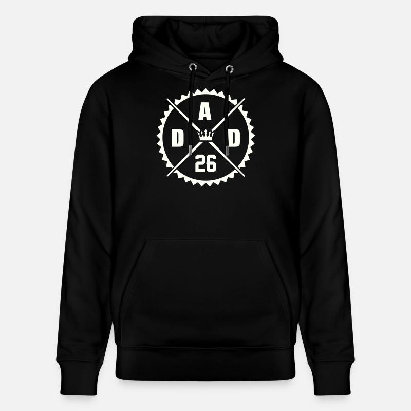 Dad 26 - Stanley/Stella Unisex Bio-Hoodie CRUISER  - Schwarz