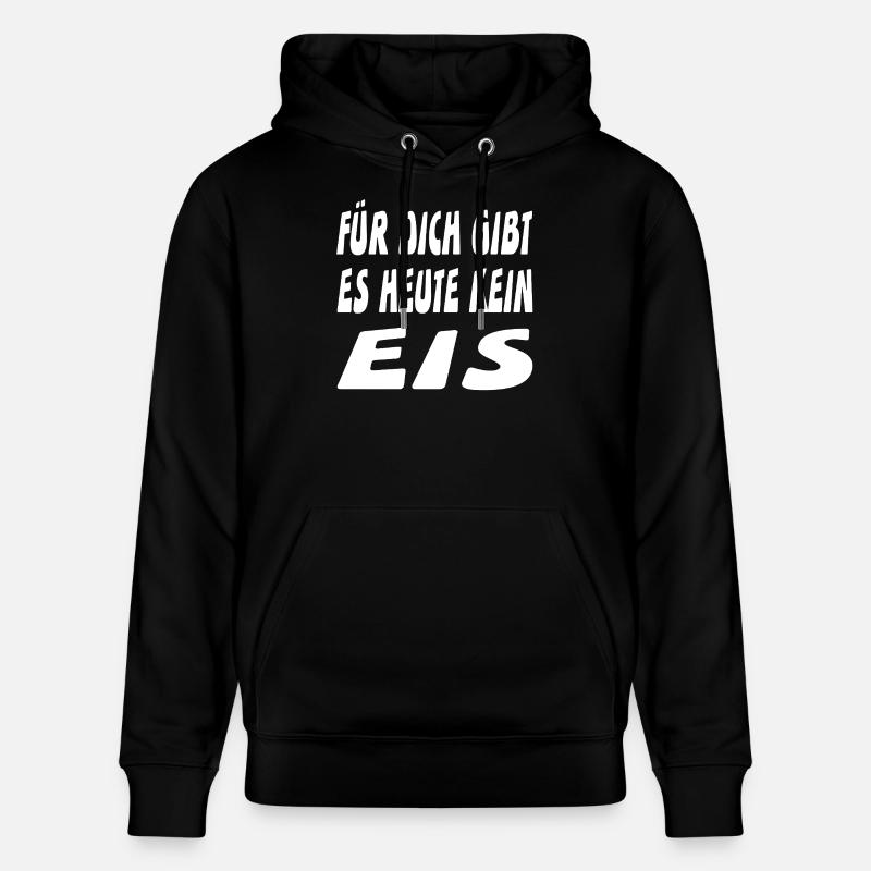 Glace - Sweat à capuche bio CRUISER Stanley/Stella Unisexe - noir