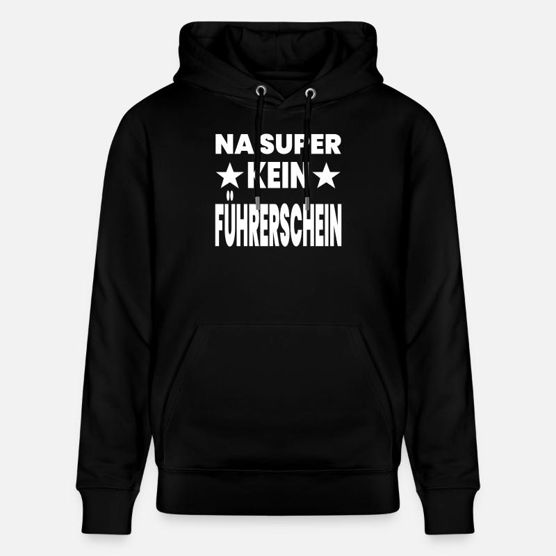 Permis de conduire - Sweat à capuche bio CRUISER Stanley/Stella Unisexe - noir