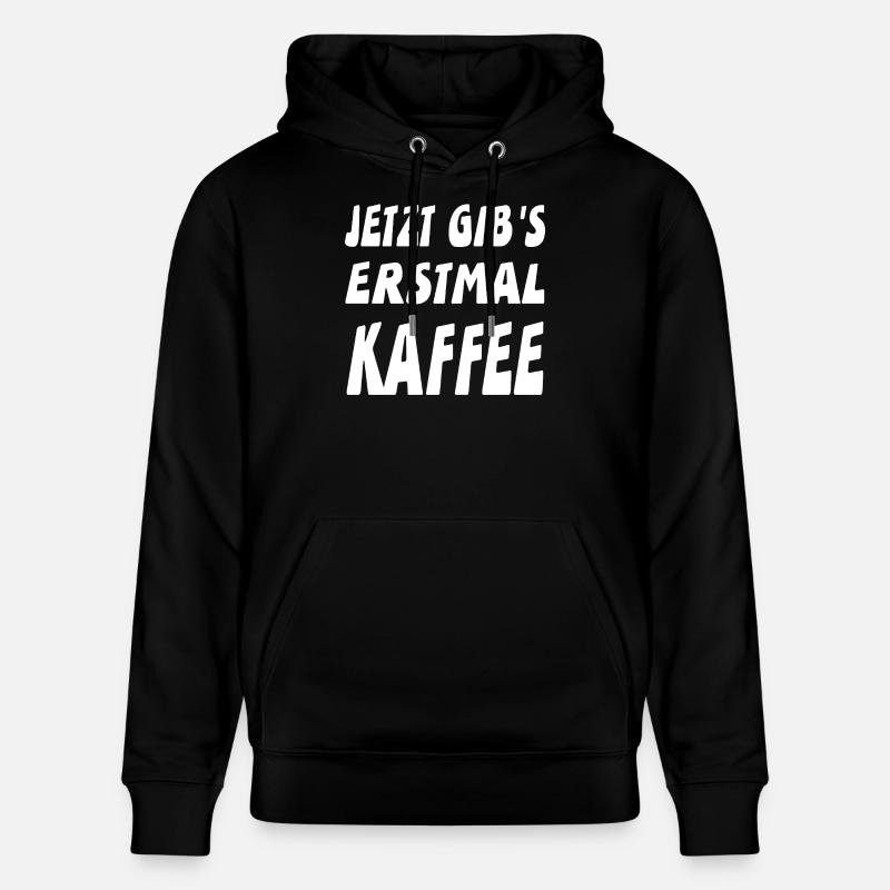 Café - Sweat à capuche bio CRUISER Stanley/Stella Unisexe - noir