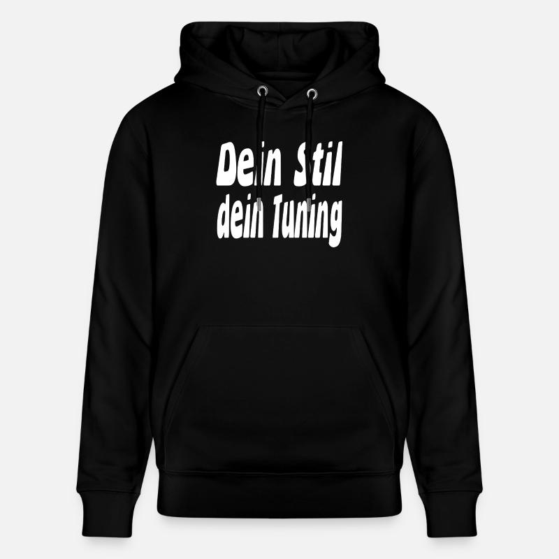 réglage - Sweat à capuche bio CRUISER Stanley/Stella Unisexe - noir