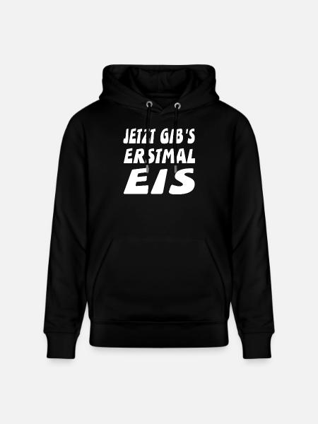 Eis - Stanley/Stella Unisex Bio-Hoodie CRUISER - Schwarz