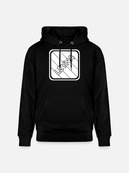 Leyna as a daughter - Stanley/Stella CRUISER Unisex Organic Hoodie - black