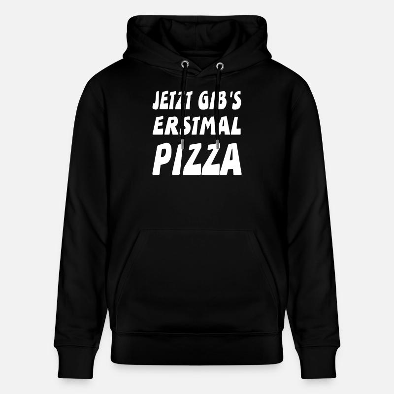 Pizza - Stanley/Stella Unisex Bio-Hoodie CRUISER  - Schwarz