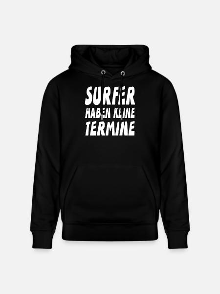 Surfer - Stanley/Stella Unisex Bio-Hoodie CRUISER - Schwarz