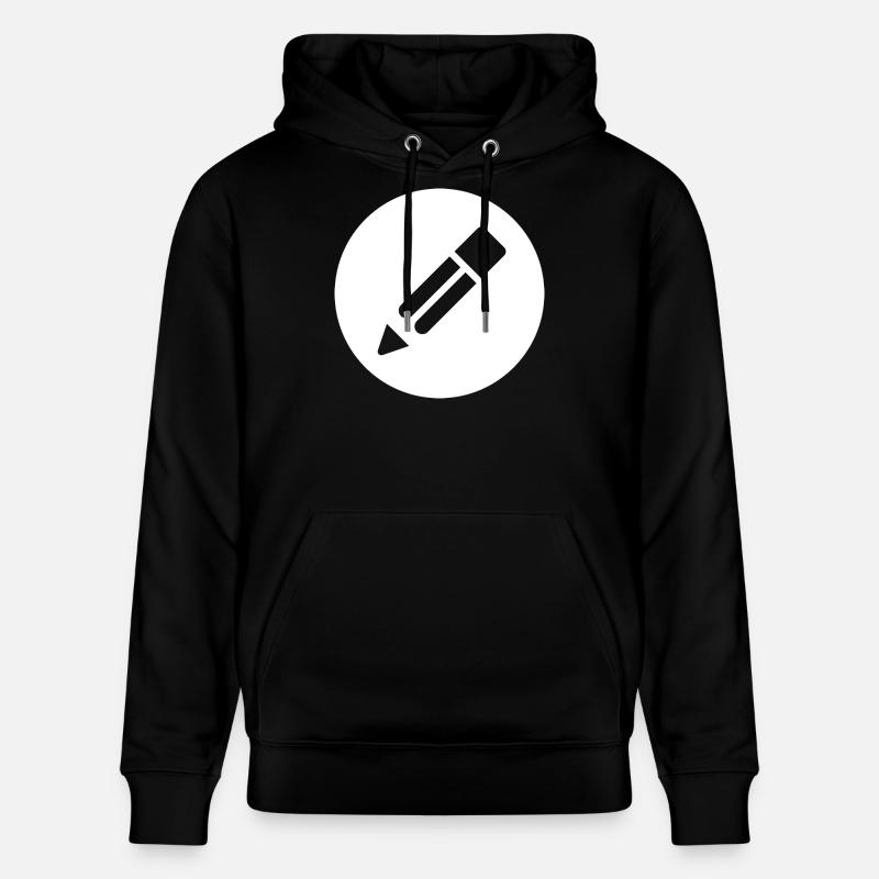 Bleistift - Stanley/Stella Unisex Bio-Hoodie CRUISER - Schwarz
