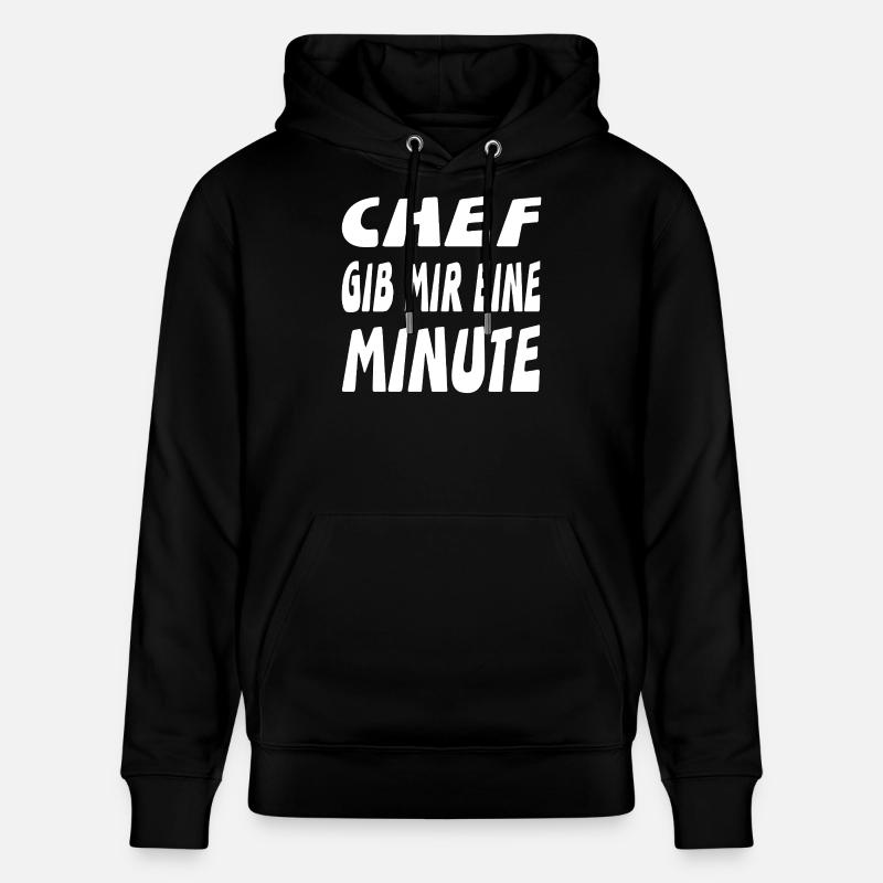 Chef - Stanley/Stella Unisex Bio-Hoodie CRUISER  - Schwarz