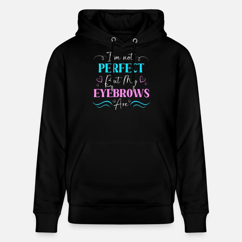 Make-up Microblading Kosmetik Kosmetikerin - Stanley/Stella Unisex Bio-Hoodie CRUISER - Schwarz