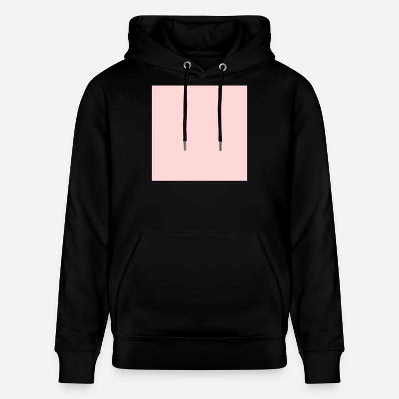 rosa Hintergrund Textur Vorlage personalisieren - Stanley/Stella Unisex Bio-Hoodie CRUISER  - Schwarz