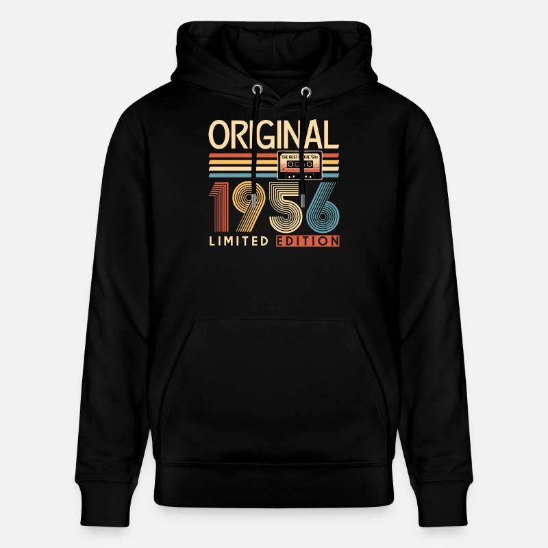 70 ans, 70e anniversaire - Sweat à capuche bio CRUISER Stanley/Stella Unisexe - noir