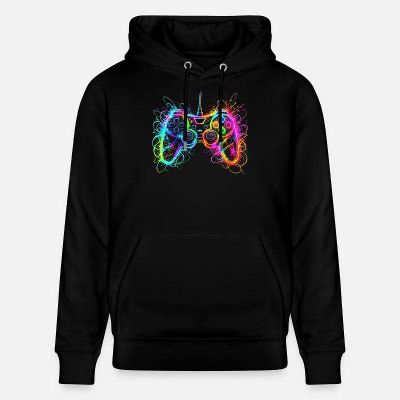 Gaming Controller Gamer - Stanley/Stella Unisex Bio-Hoodie CRUISER  - Schwarz