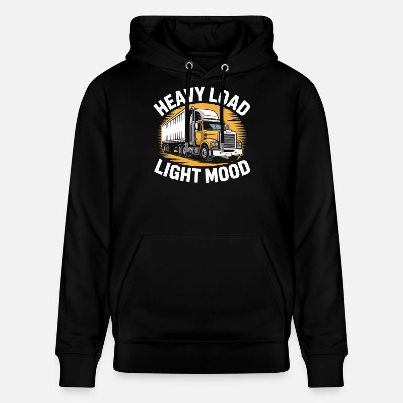 Chauffeur professionnel de camion cadeau - Sweat à capuche bio CRUISER Stanley/Stella Unisexe - noir